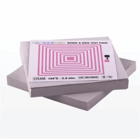 Test Bowie&Dick EuroTest pour autoclave