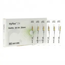 Aiguilles rotatives HyFlex CM Coltene set 6 aiguilles