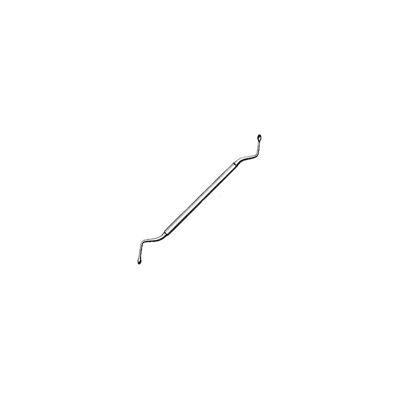 Curette alvéolaire double