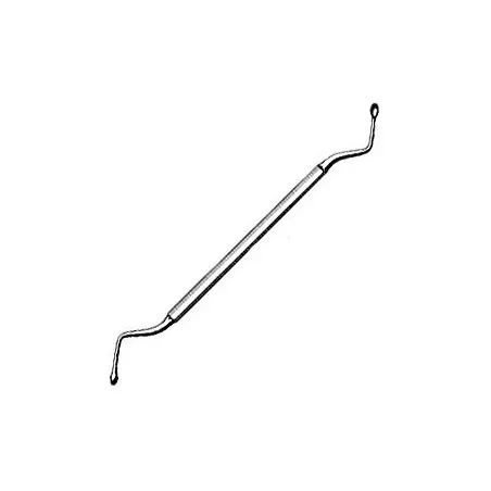 Curette alvéolaire double
