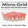 Grille Micro-Grid pour prothèses en fibre de verre - rose