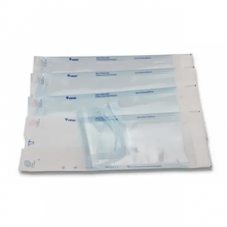 Sterlilisation pouches 70mm x 250mm Fomed