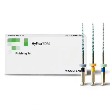 Aiguilles rotatives HyFlex EDM Finishing Coltene set 3 aiguilles