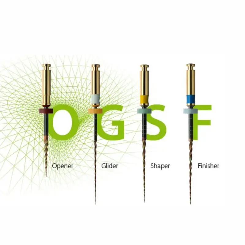 Aiguilles rotatives HyFlex EDM OGSF Sequence Coltene set 4 aiguilles Aiguilles rotatives HyFlex EDM OGSF Sequence Coltene set 4 aiguilles