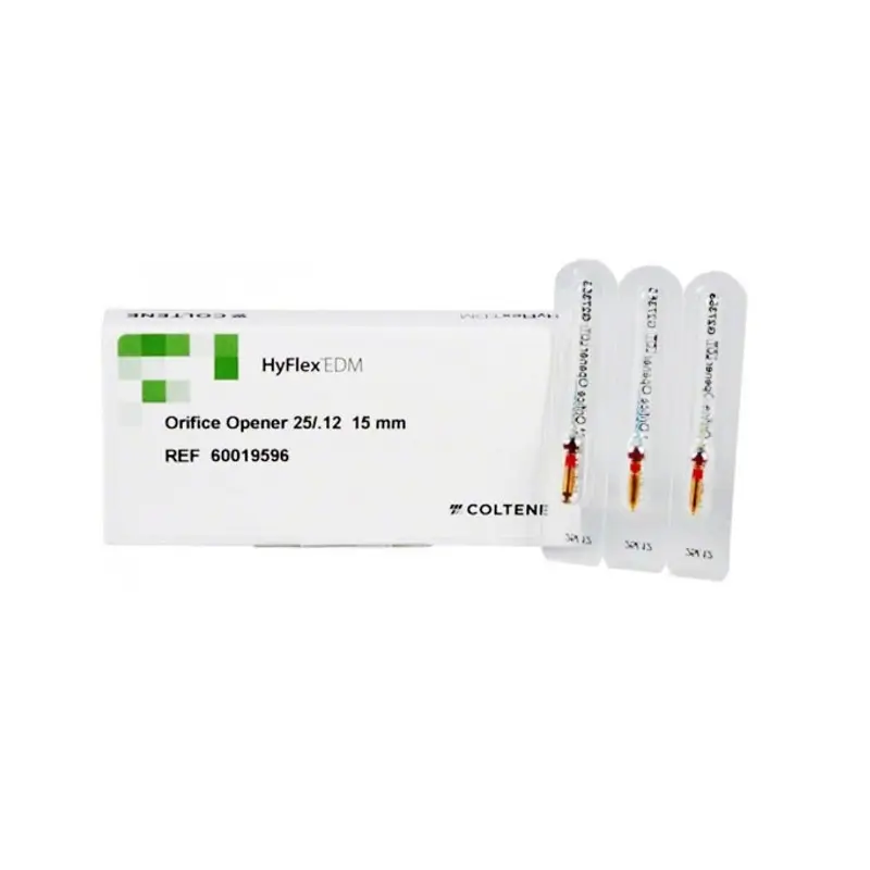 HyFlex EDM Orifice Opener Coltene rotary needles set of 3 needles HyFlex EDM Orifice Opener Coltene rotary needles set of 3 needles