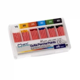 Cônes de gutta-percha .06 Meta 60 pièces/boîte
