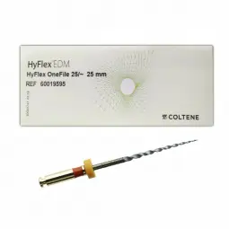 Aiguilles rotatives HyFlex EDM OneFile 25mm Coltene set 3 aiguilles