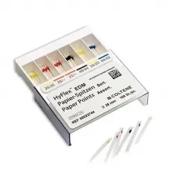 Cônes en papier Hyflex EDM Coltene 100 pièces/boîte