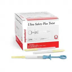Ultra Safety Plus Twist 100 pièces + seringue