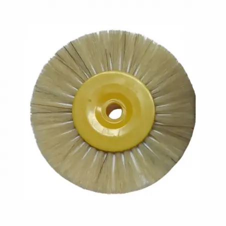 Brosse blanche droite avec éponge Scotchbrite Stoddard