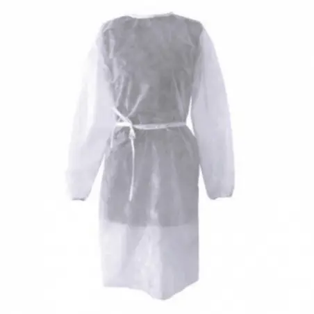 Blouse de protection non stérile à usage unique (10 pièces)