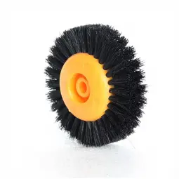 Straight brush - black bristles