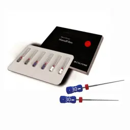 Aiguilles H-Files stériles MicroMega blister 6 aiguilles