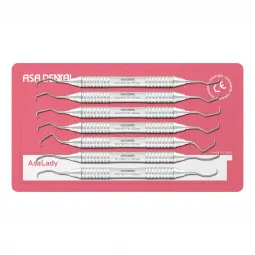 Gracey AsaLady curettes set 7 pieces
