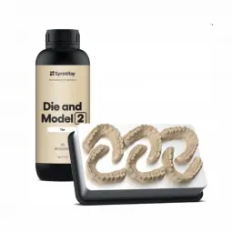 Résine SprintRay Die&Model 2 Tan 1kg