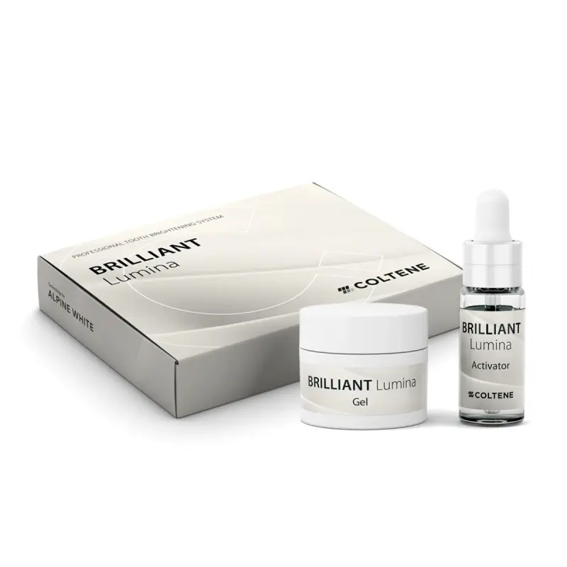 BRILLIANT Lumina Basic Kit blanchiment Coltene 4x2ml gel + 5ml activateur