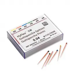 HyFlex CM Coltene 60pcs/box gutta-percha cones