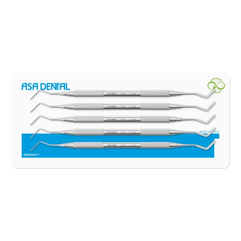 Spatule buccale, set de 5 pièces AsaDental