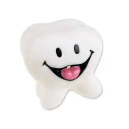 Figurine en forme de dent pour bain