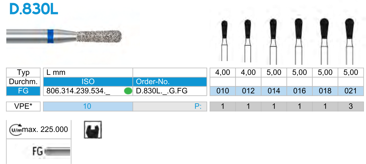 D830L-freza-diamantata-para-dentara-dentist-dimant-cabinet-stomatologie-turbina-dinte