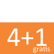 4+1 gratis