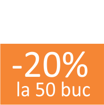 50 buc cu 20% disc